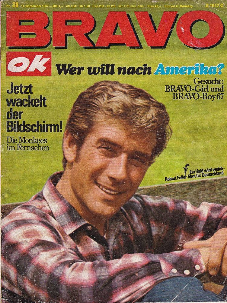 Bravo Heft 38/1967 Titelseite