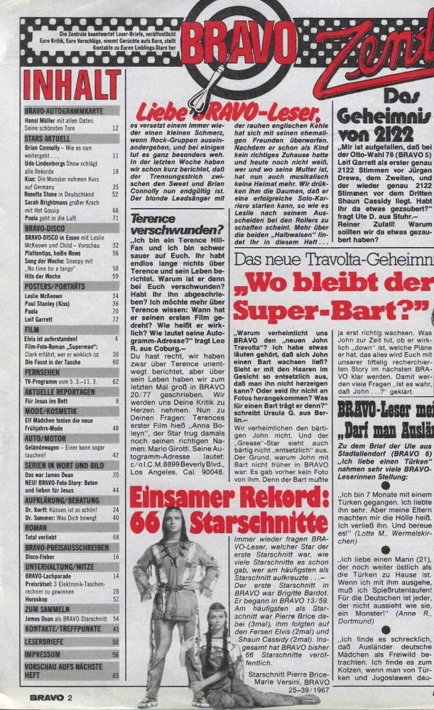 Bravo Issue10/1979 content
