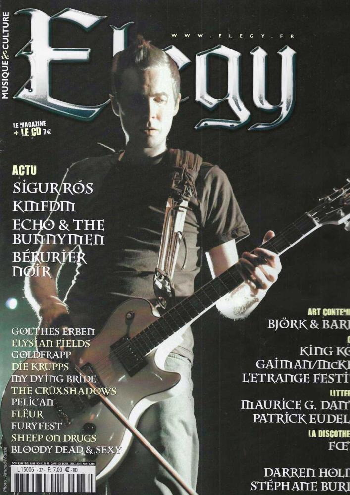 Elegy 37 back cover
