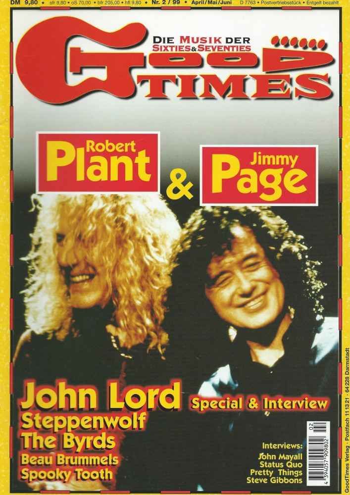 Good Times - Ausgabe 2-99 Heftcover