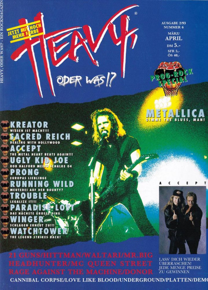 Heavy oder was 03 1993 cover