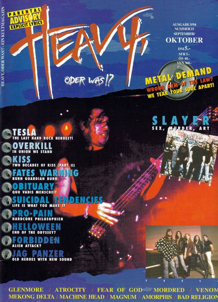 Heavy oder was 09 1994 cover