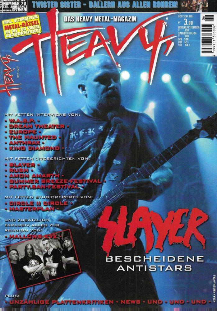 heavy oder was 11 2004 heftcover