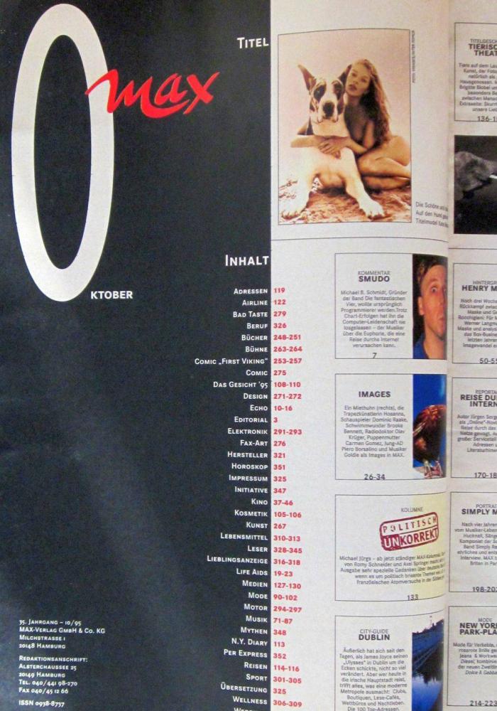 max 10 1995 index