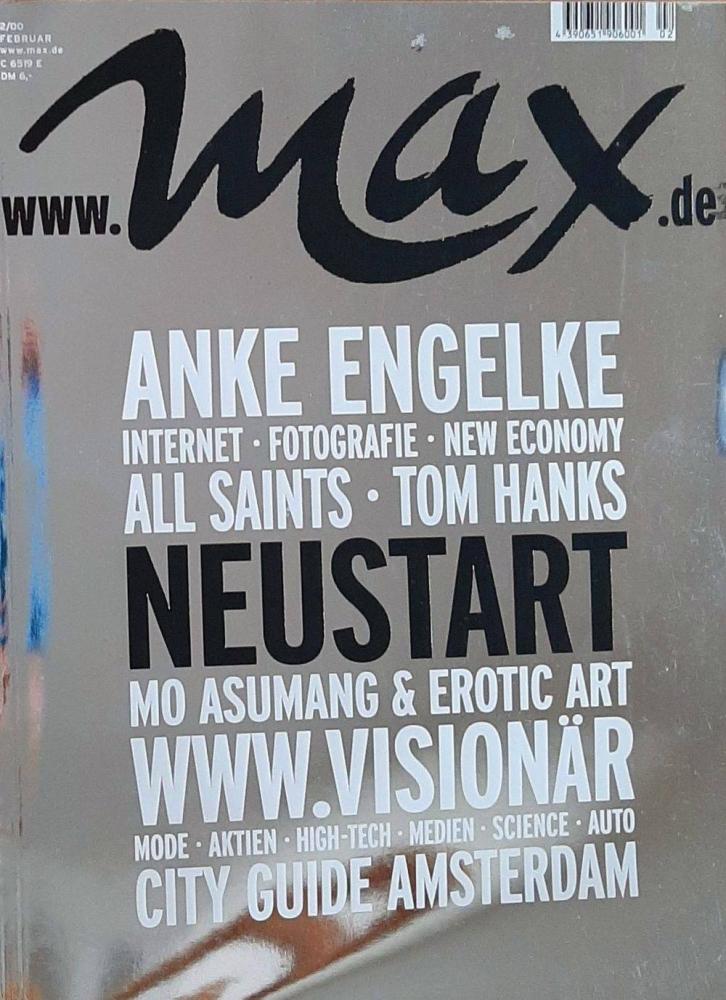 max magazine 02 2000 cover
