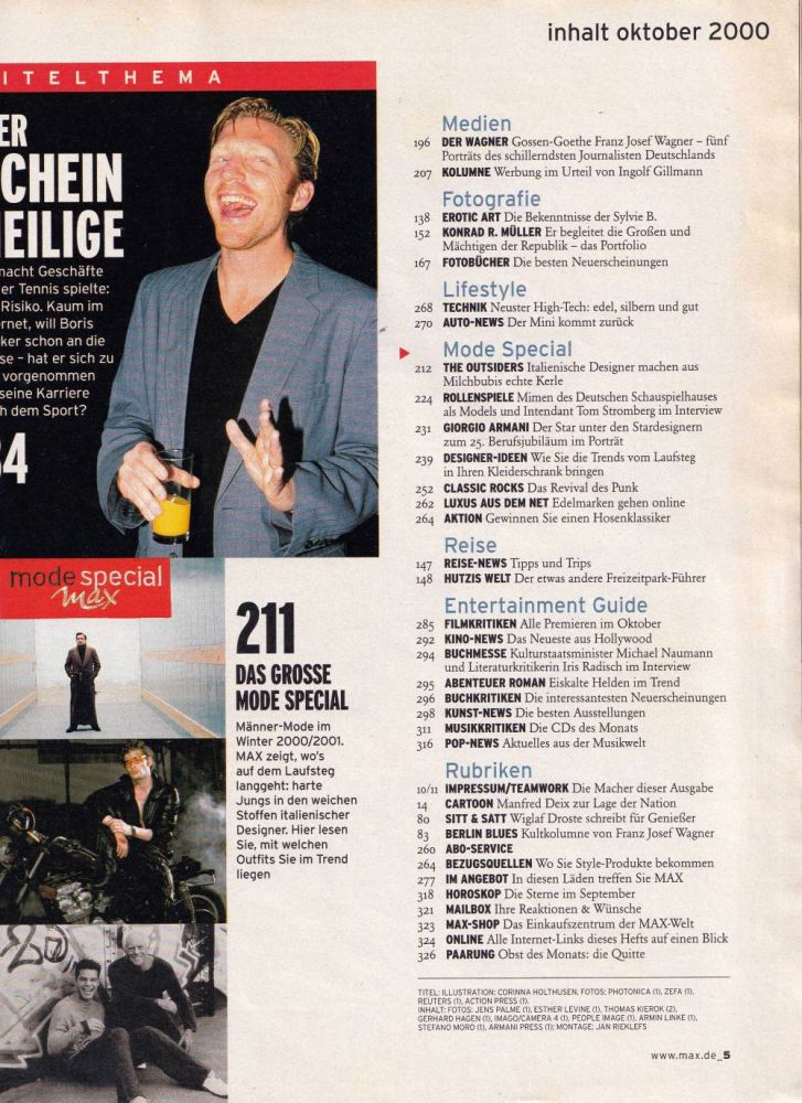 Max Magazin 10-2000 content b