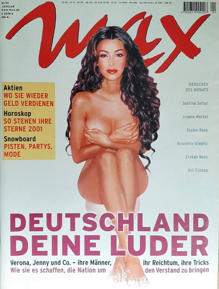 max 01 2001 Heftcover