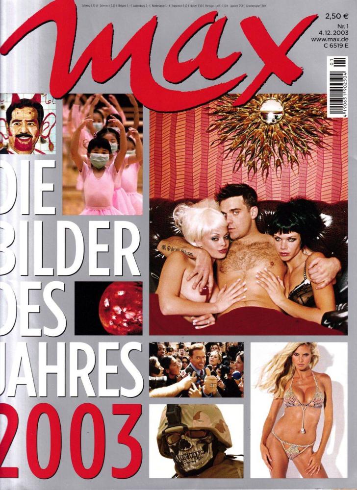 max magazine 01 2004 cover