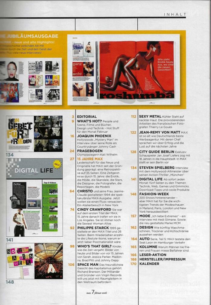 Max Magazine 02/2006 content b