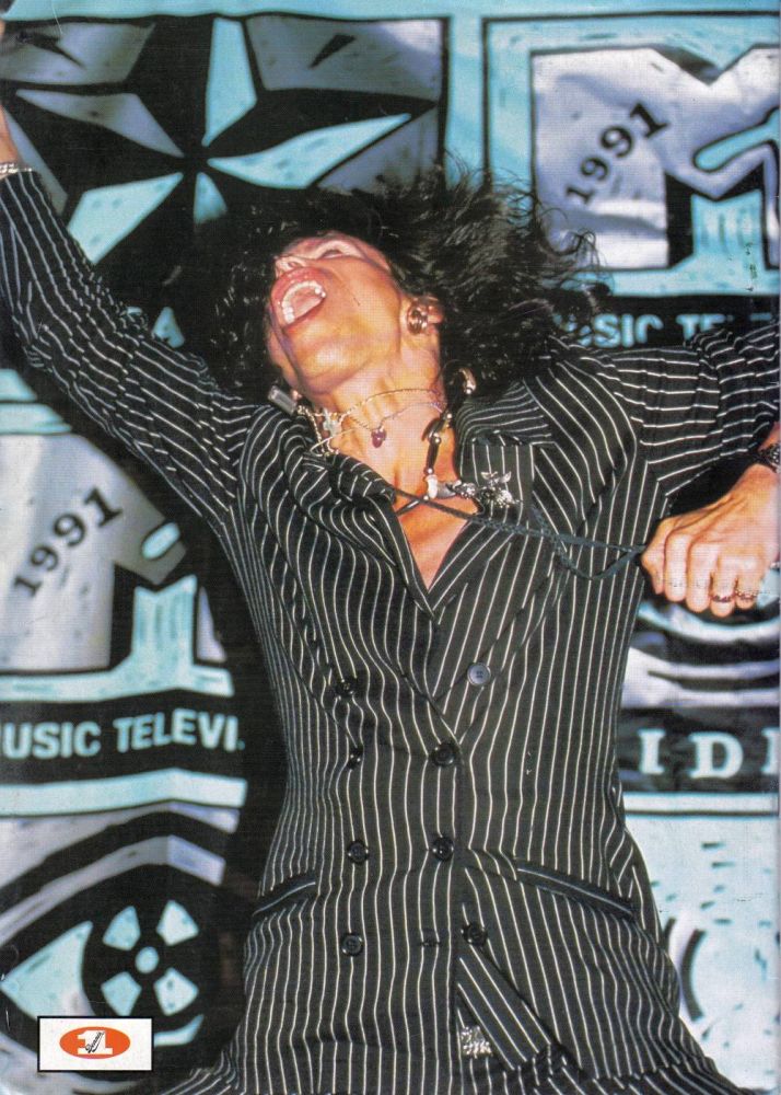 metal giants aerosmith back cover