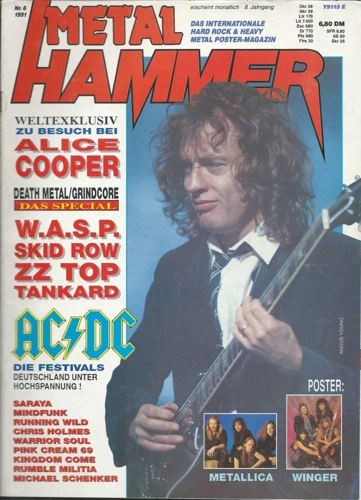 Metal Hammer 06-1991 cover