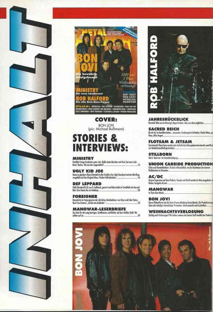 Metal Hammer 01-1993 content a