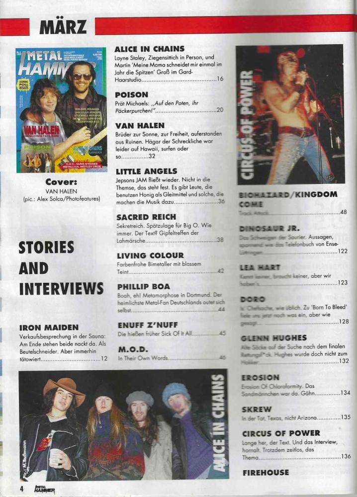 Metal Hammer 03-1993 content a