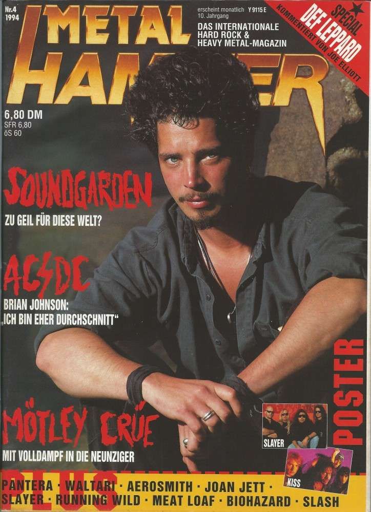 Metal Hammer 04 1994 cover