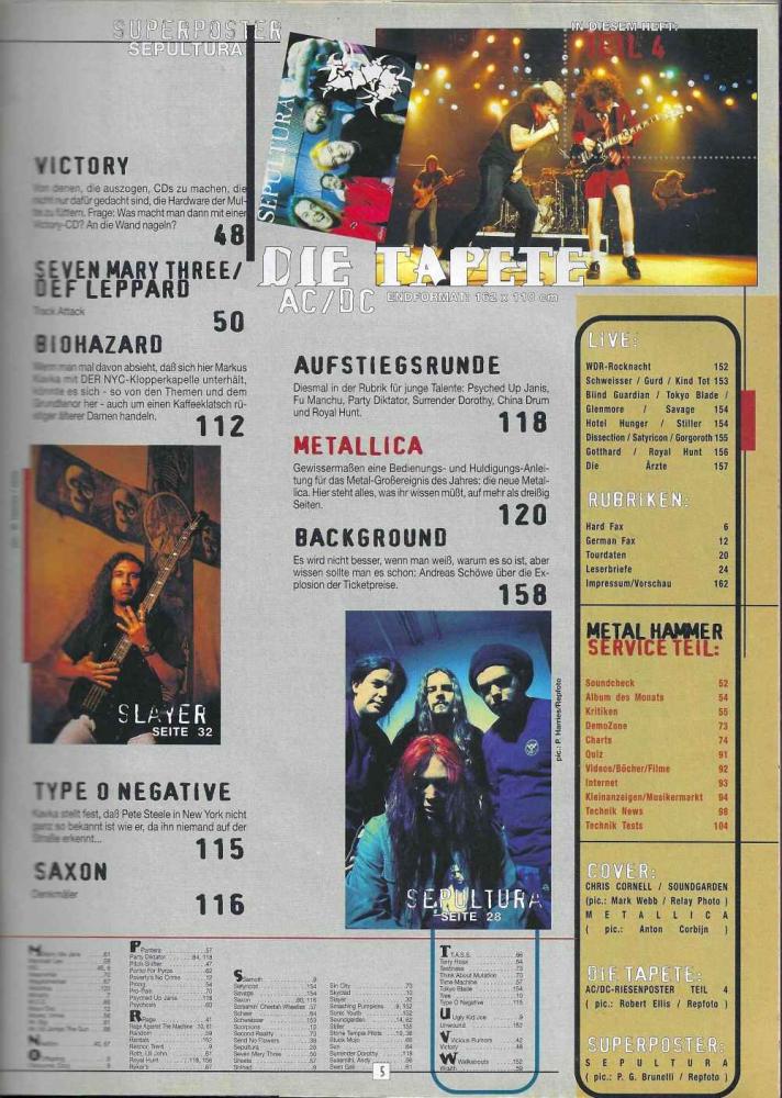 Metal Hammer 06/1996 content b