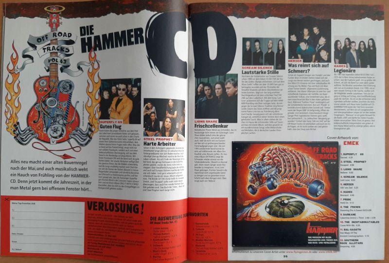 Metal Hammer 05 2001 content b