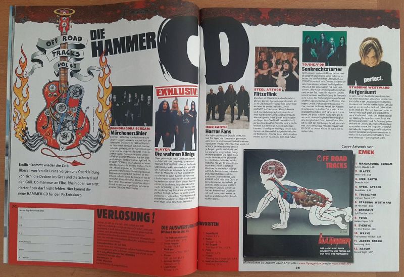 Metal Hammer 07 2001 content b