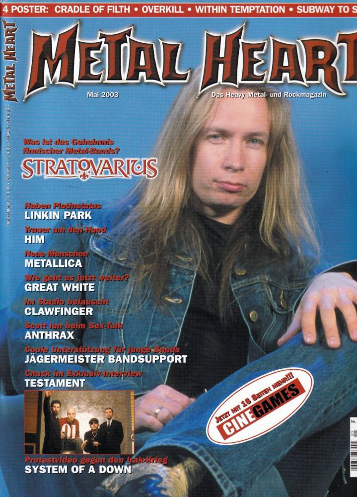Metal Heart 05 2003 Heftcover