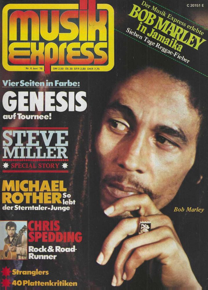 musik express 06 1978 Heftcover