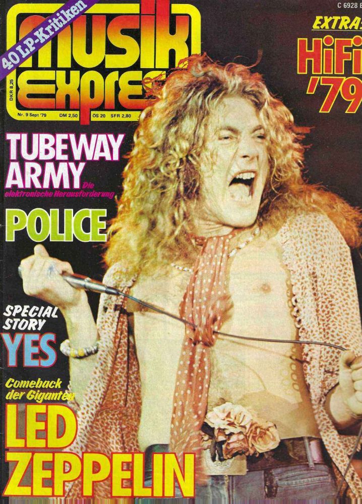 Musik-Express - September 1979 Heftcover