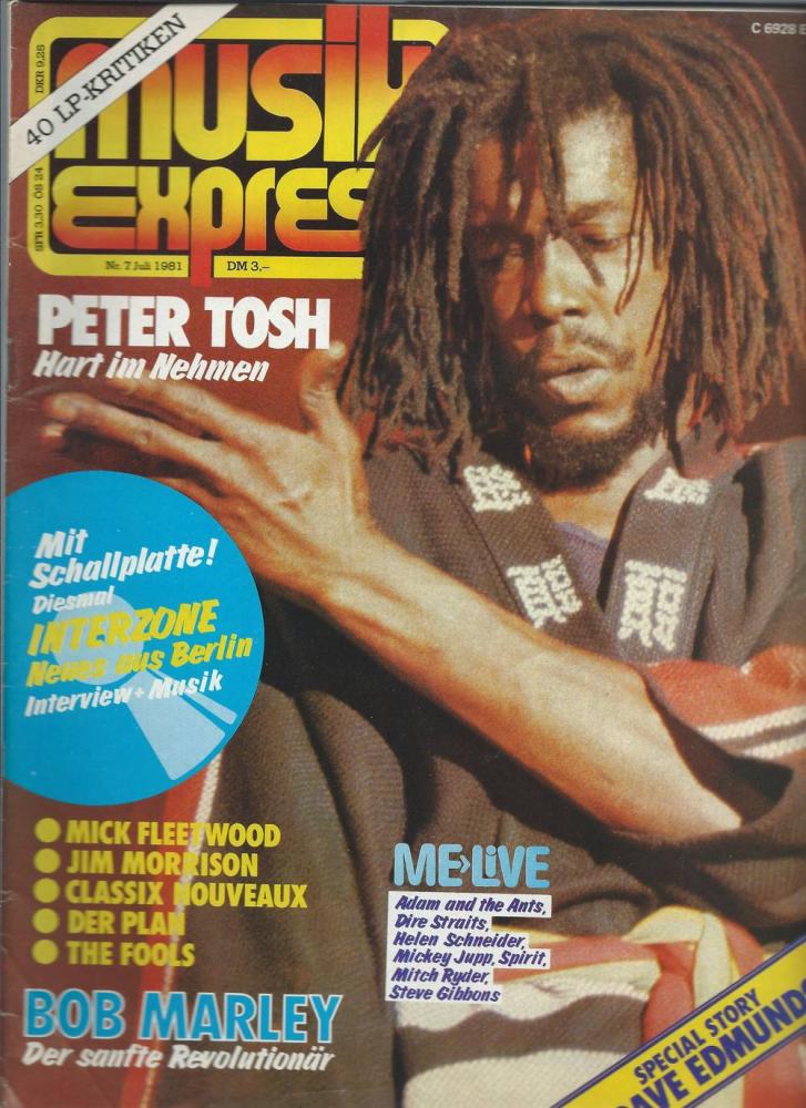 Musik-Express - Ausgabe Nummer 07/81 (Juli 1981)