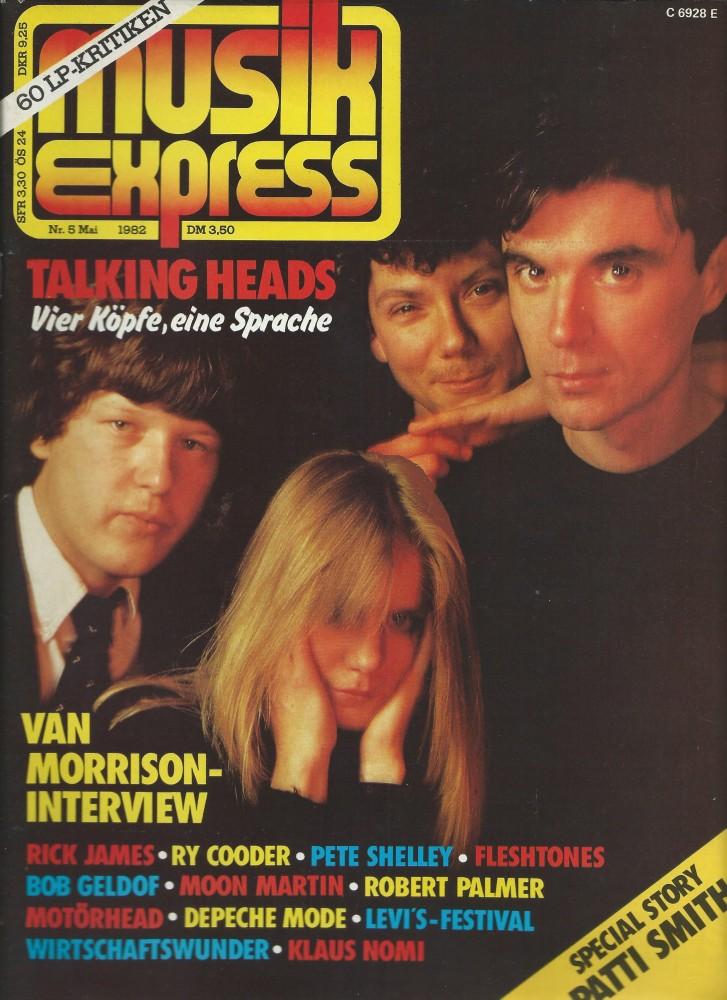 Musik-Express - May 1982 cover