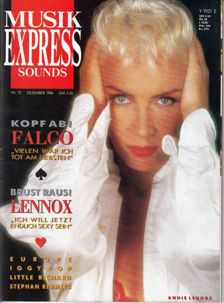 Musik-Express Sounds 12-1986 cover