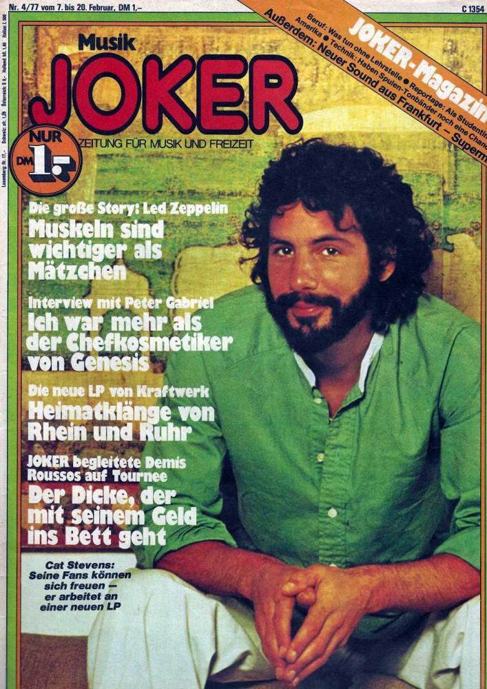 Musik Joker - 04/77 cover