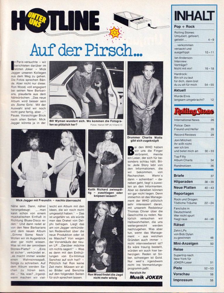 Musik Joker -20-1979 index