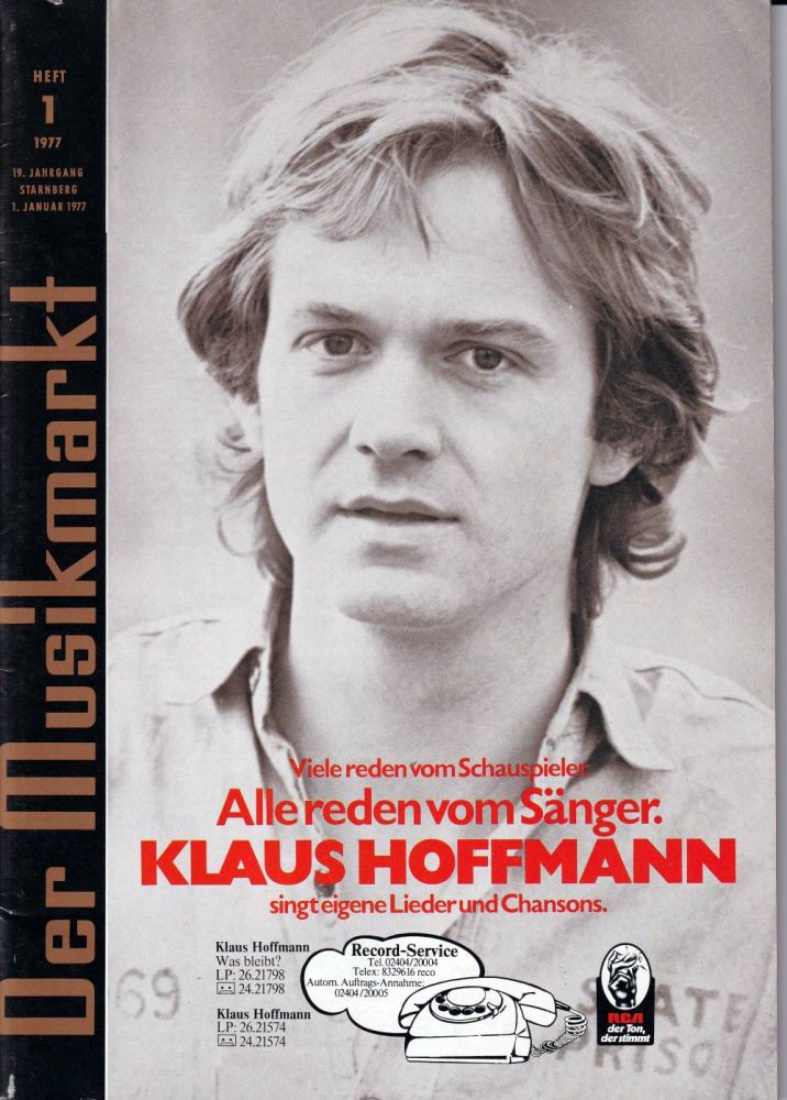 musikmarkt 01 1977 Heftcover