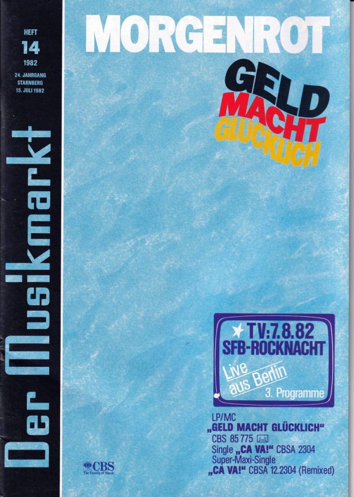musikmarkt 14 1982 Heftcover