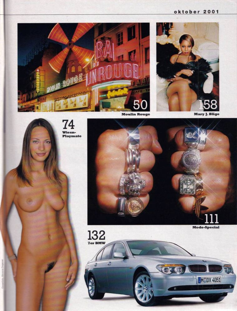 playboy 10 2001 index b
