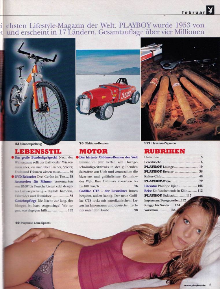 playboy 02 2002 Index b