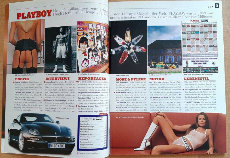 playboy 06 2002 index