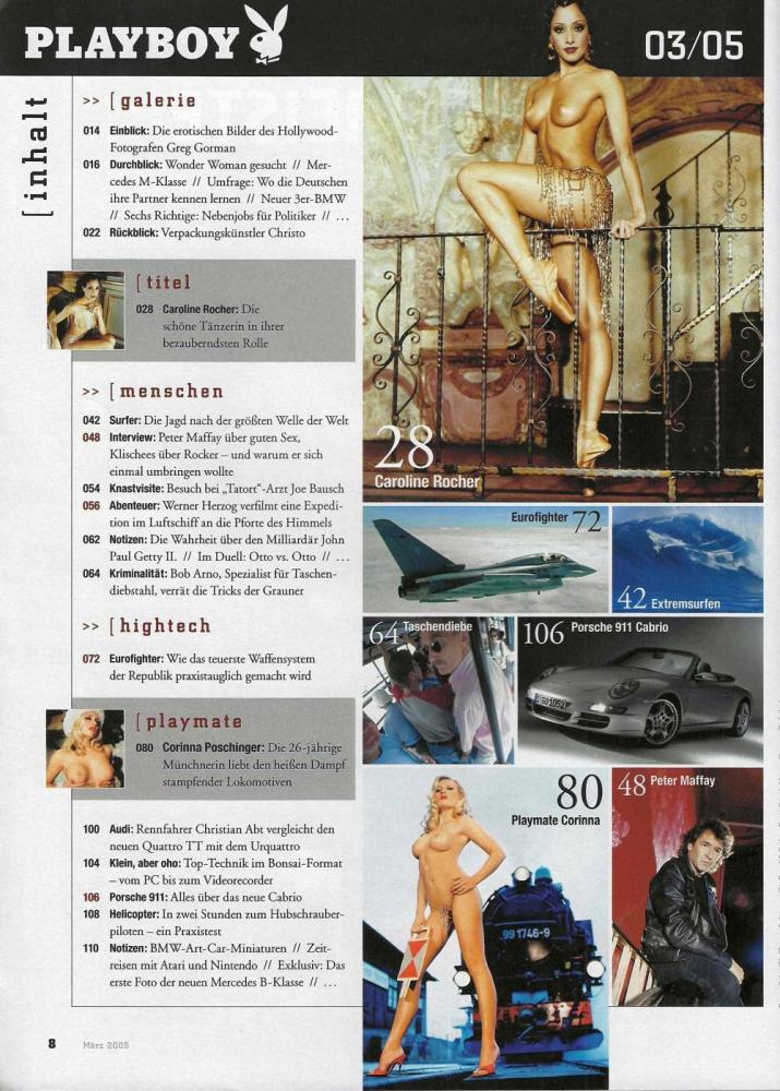 playboy 03 2005 Inhalt a