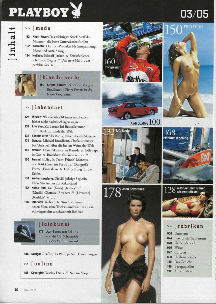 playboy 03 2005 Inhalt b