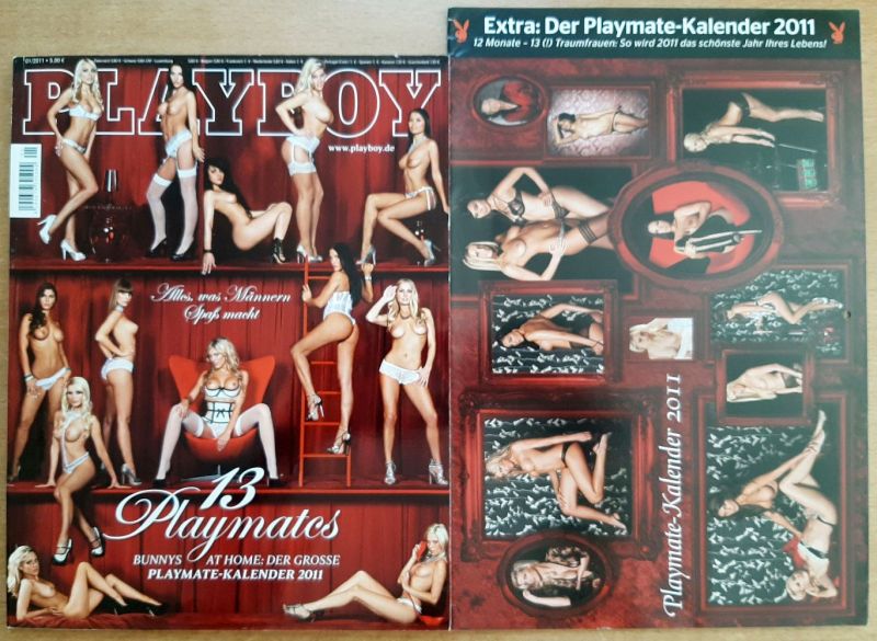 playboy 01 2011 Heftcover Kalender