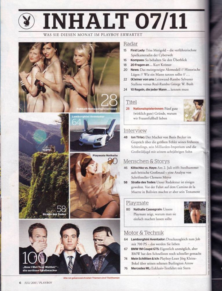 playboy 07 2011 Index a