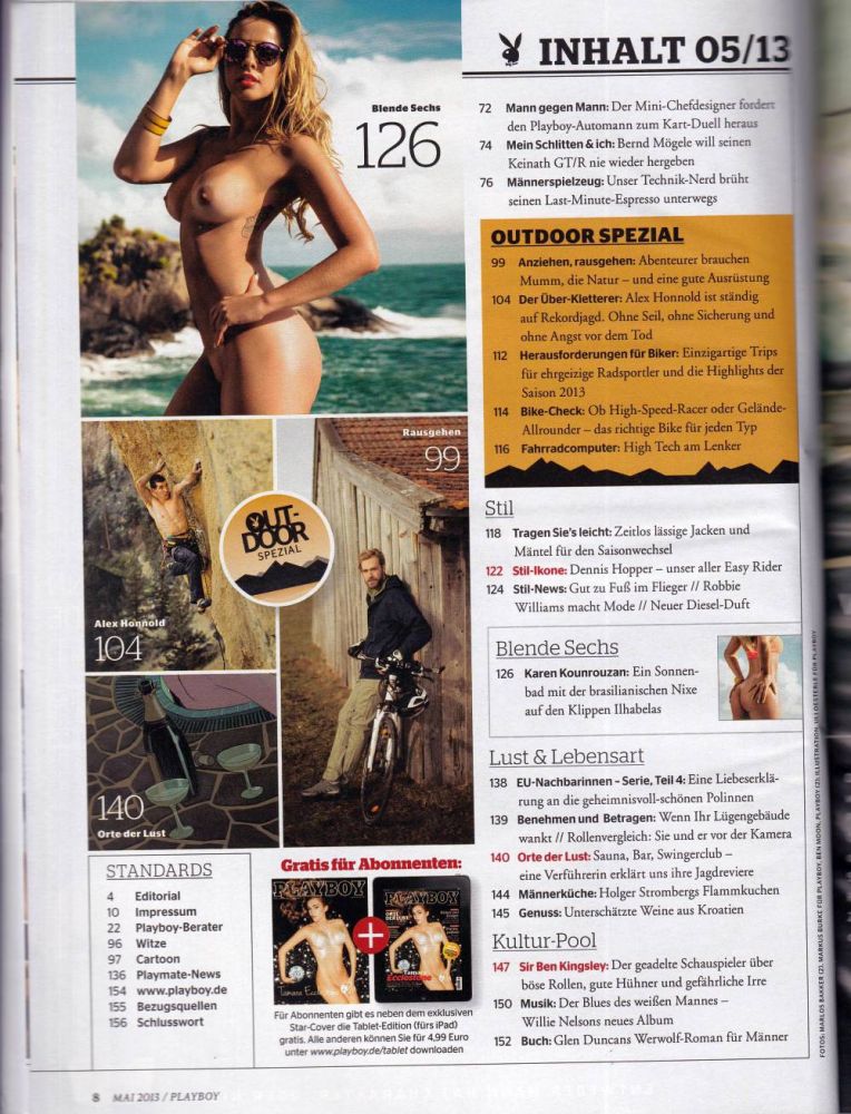 playboy 05 2013 Index B