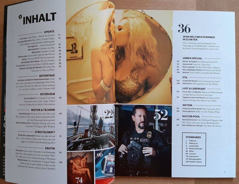 playboy 12 2019 Index