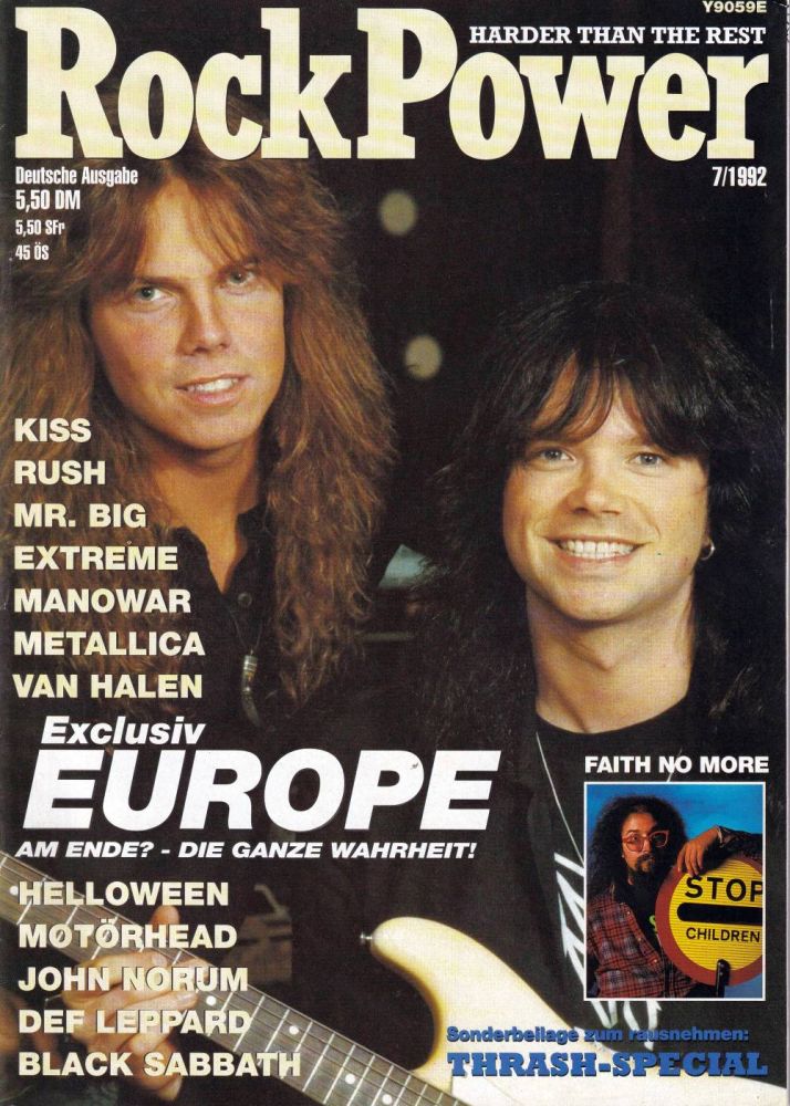 rock power 07 1992 Heftcover