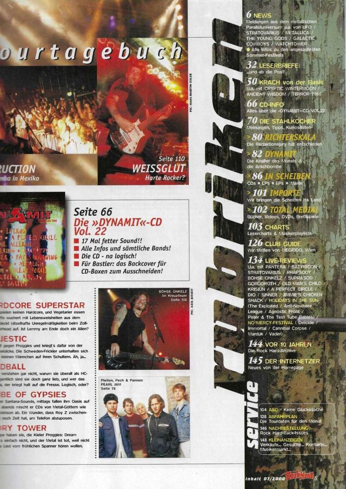 Rock Hard 158 Inhalt b