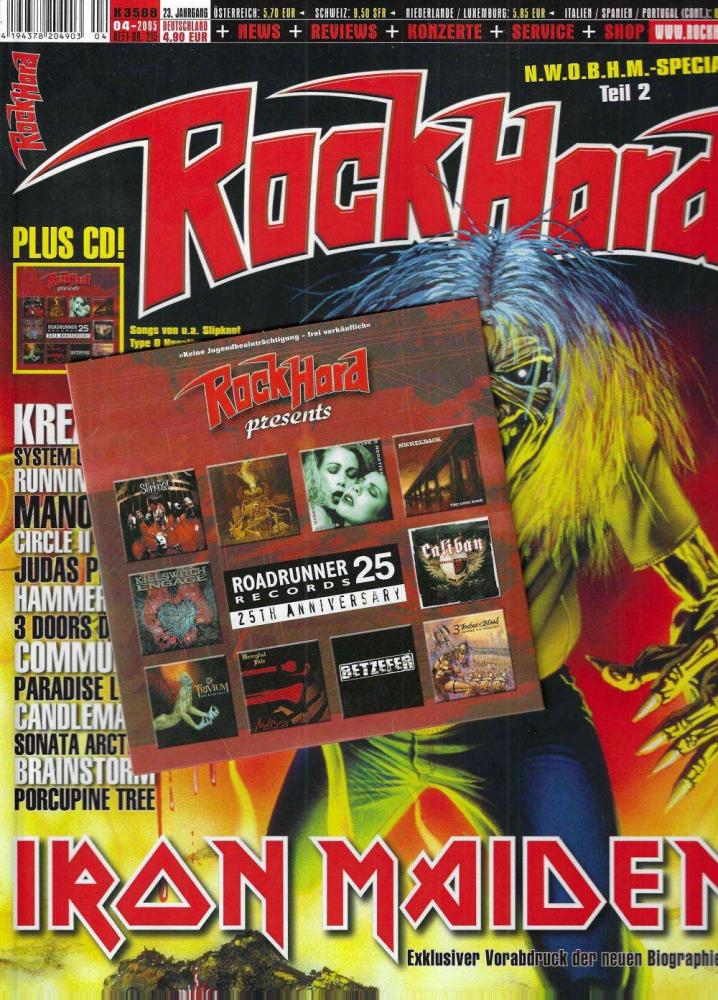 rockhard 04 2005 Heftcover