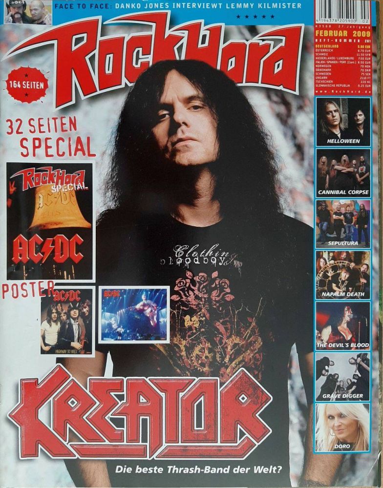 rock hard 02 2009 Heftcover