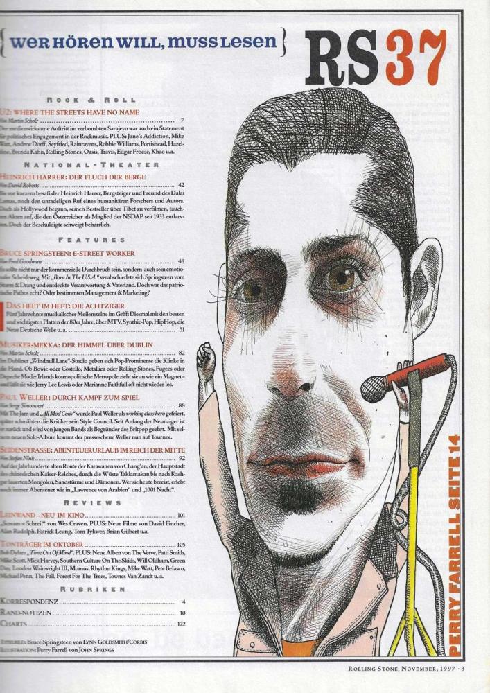 Rolling Stone - 11-1997 Inhalt