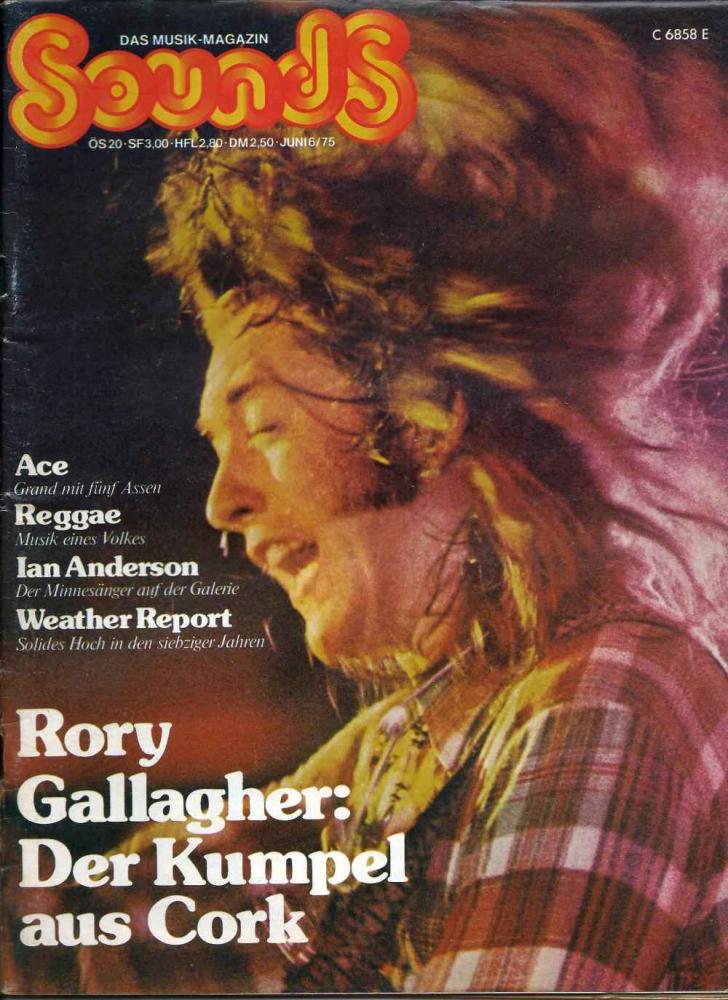 Sounds Juni 1975 Heftcover