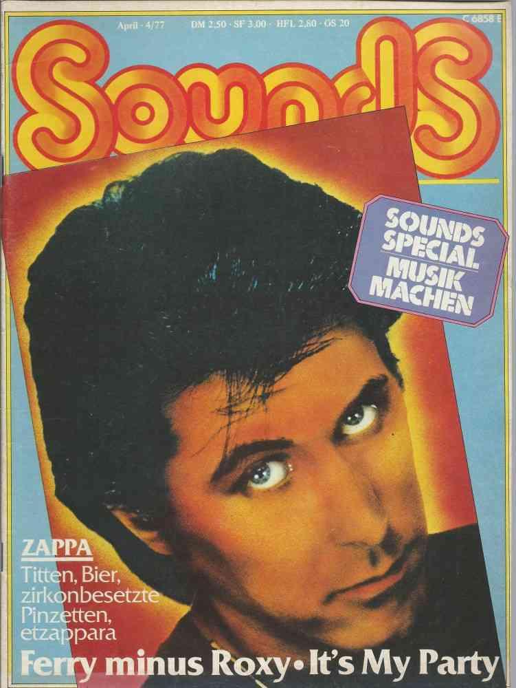 Sounds Musikmagazin Issue April 1977