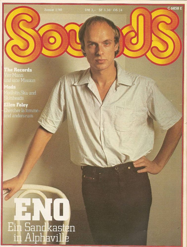 Sounds January 1980 cover