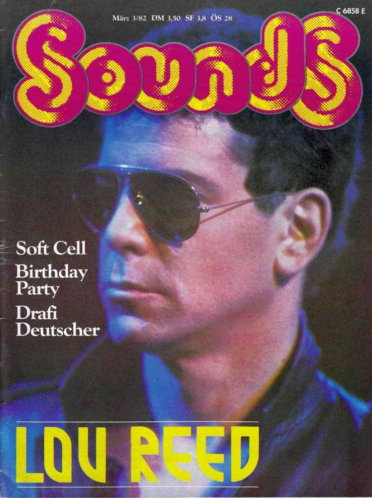 Sounds March 1982 cover