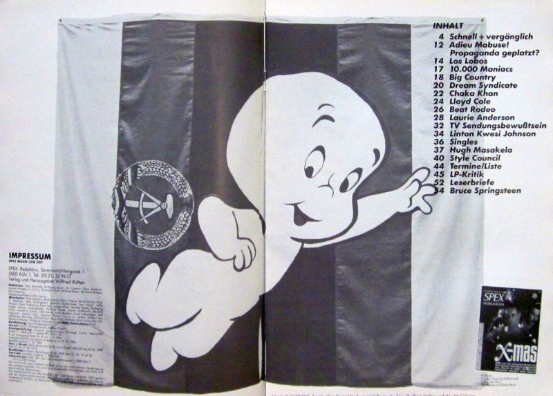 Spex 12/1984 content